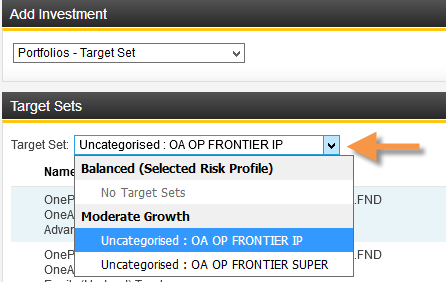 Target Sets