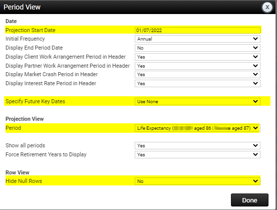 Xtools+ Period View